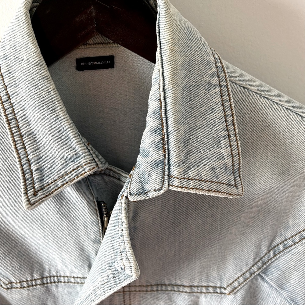 PYT 80s inspired Denim Jacket - Picture 7 of 7